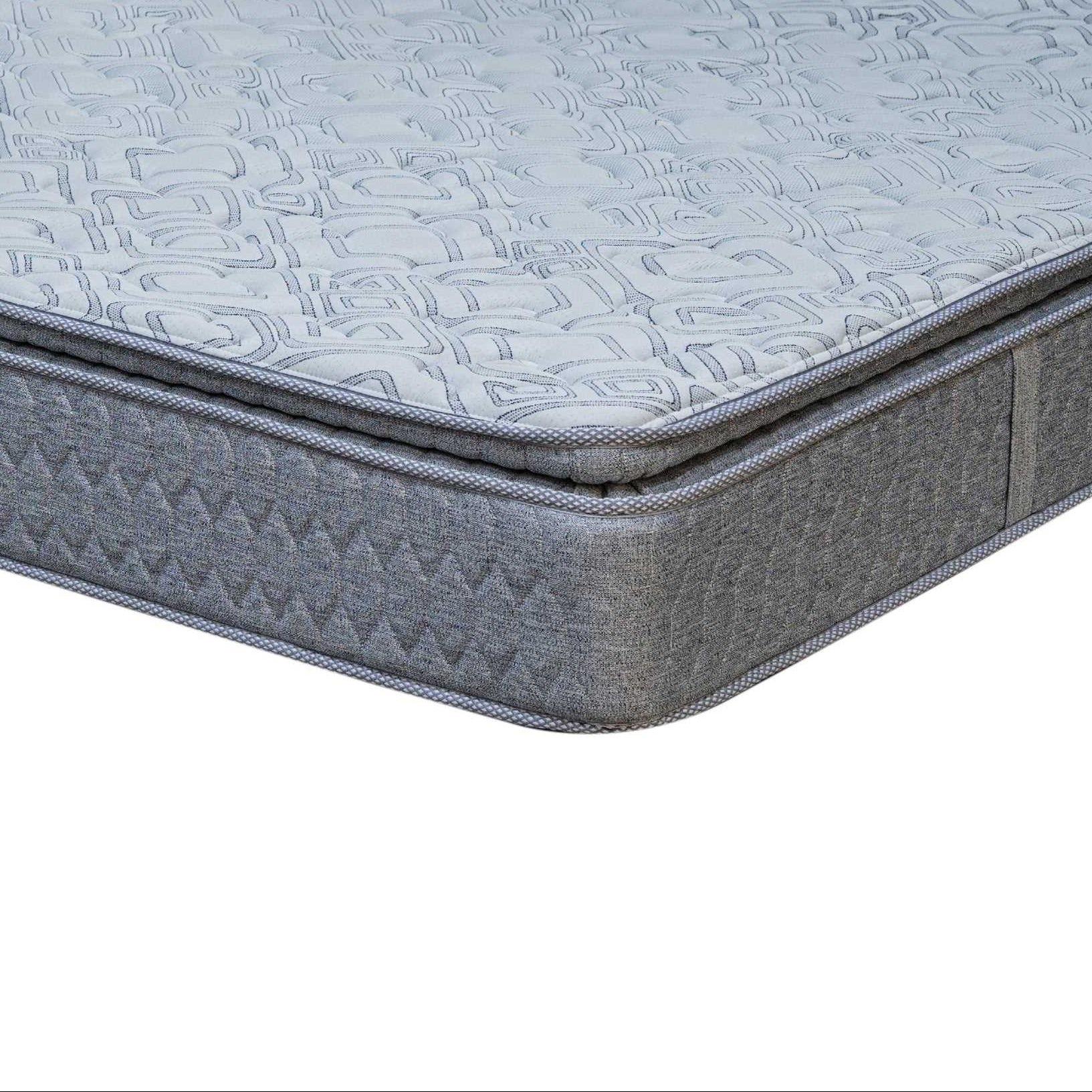 Seeron Symphia Pocket Spring Mattress – Plush Pillow Top Comfort with Reinforced Springs Mattress
