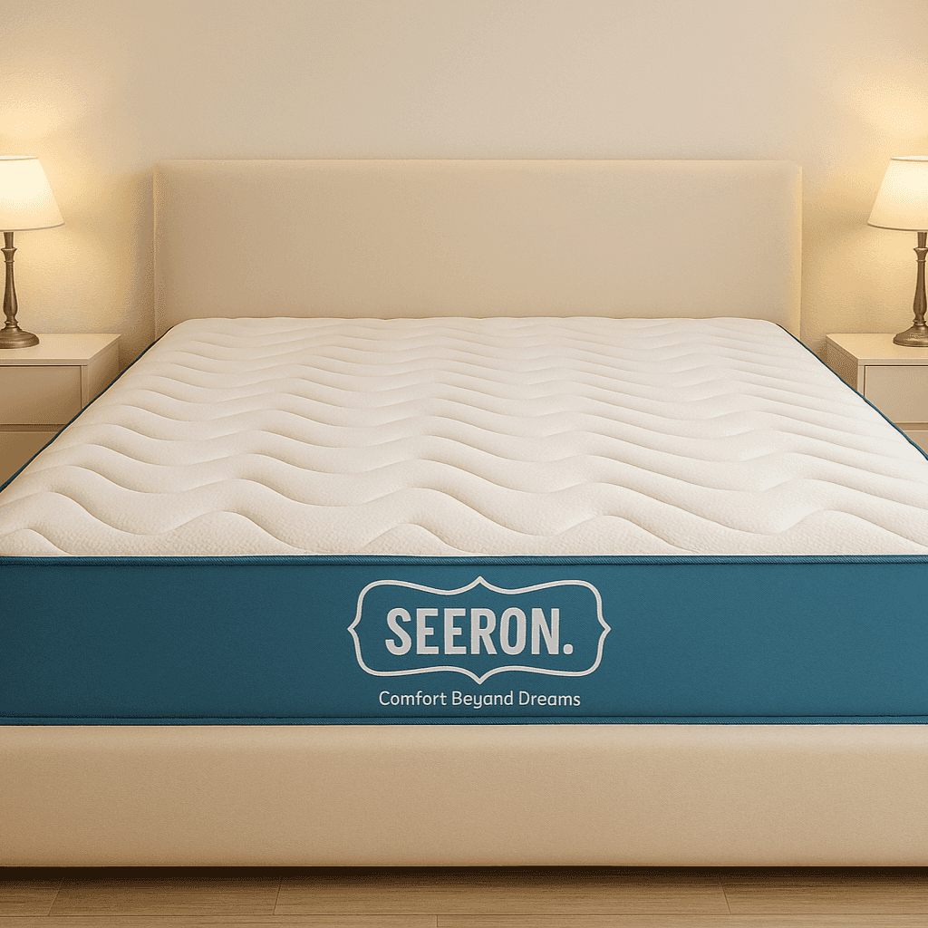 Soft Ivory Divan Bed – Customizable Modern Simplicity