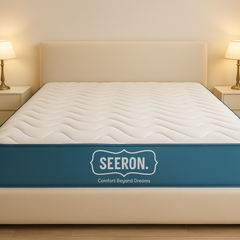 Soft Ivory Divan Bed – Customizable Modern Simplicity