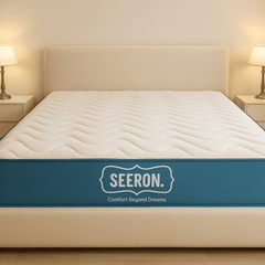 Soft Ivory Divan Bed – Customizable Modern Simplicity