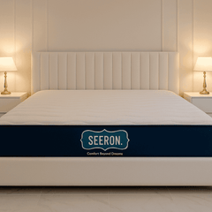 Ivory Vertical-Channel Divan Bed – Bespoke Modern Grandeur