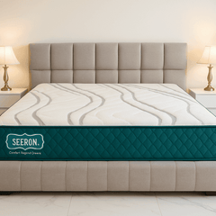 Deluxe Grid-Paneled Divan Bed – Tailored Luxury & Comfort
