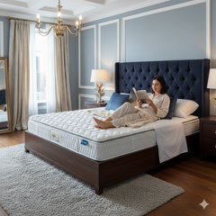 Inspire Mattress — Classic Bonnel Spring Comfort with Breathable Knitted Fabric for Everyday UAE Sleep