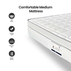 Comfort Prime Bonnel Spring Mattress - Mattress Mania