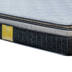 Seeron Lyra Pocket Spring Mattress – Premium Comfort with Euro Top and Visco Pillow Top Mattress
