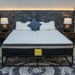 Seeron Lyra Pocket Spring Mattress – Premium Comfort with Euro Top and Visco Pillow Top Mattress