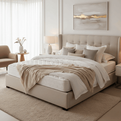 Savannah Bonnell Spring Mattress UAE – Double‑Sided, Medium‑Firm, Belgium Jacquard