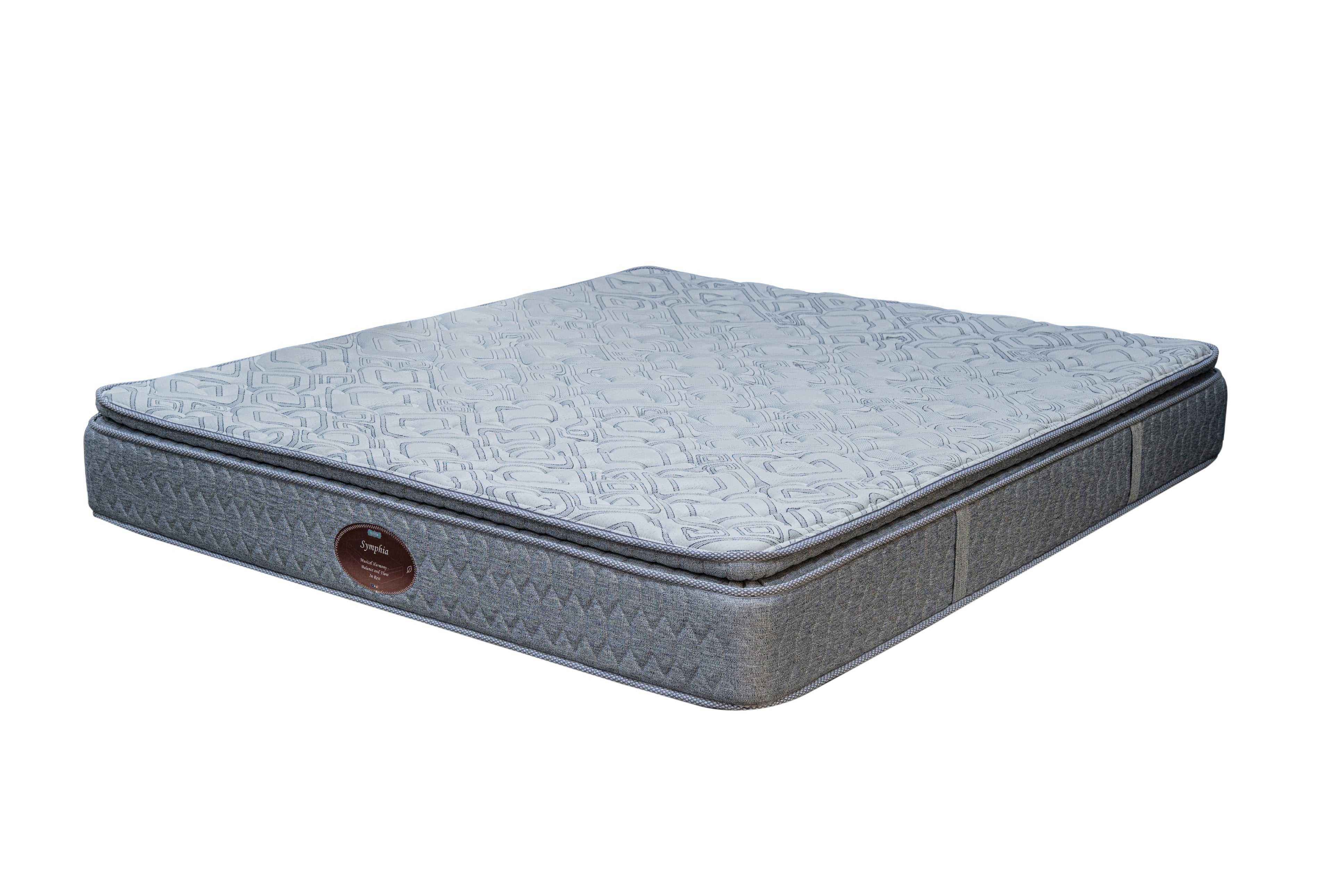Seeron Symphia Pocket Spring Mattress – Plush Pillow Top Comfort with Reinforced Springs Mattress