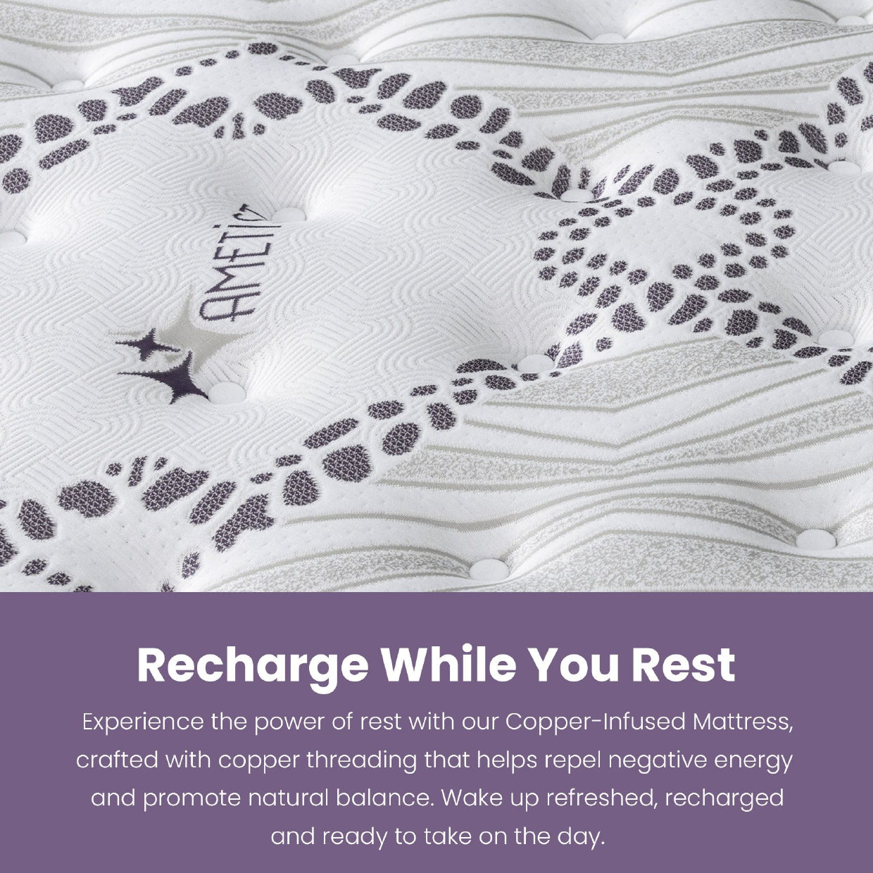 Ametist Copper Mattress – Recharge While You Rest