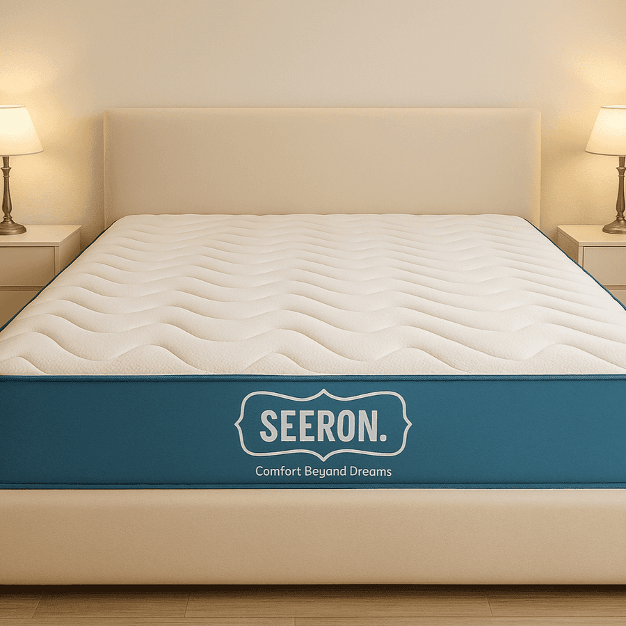 Soft Ivory Divan Bed – Customizable Modern Simplicity