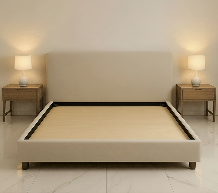Classic Minimalist Divan Bed – Fully Customizable Simplicity