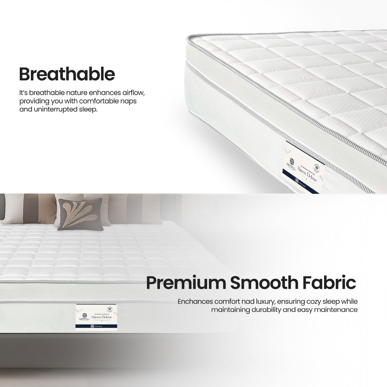 Haven Deluxe Pocket Spring Mattress