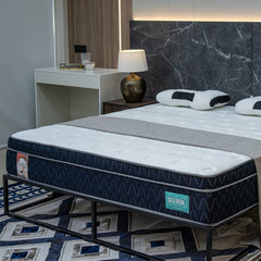 Seeron SereneFlex 30 Memory Gel & Soft Foam Pocket Spring Mattress with Cooling Comfort UAE
