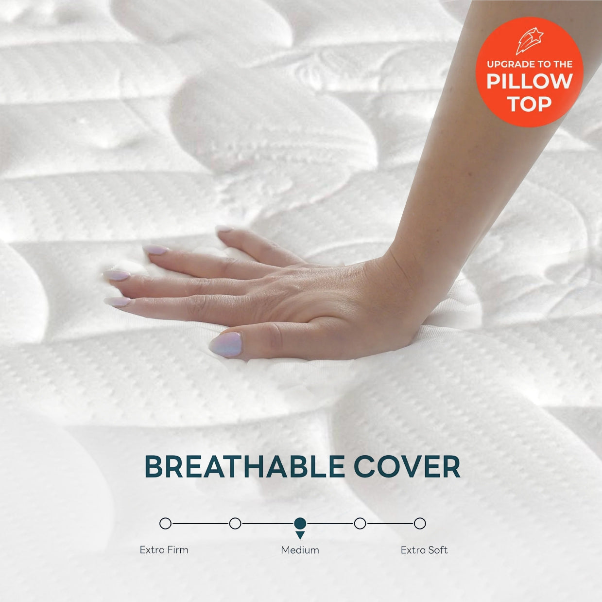 Vista Comfort Pillow Top Bonnell Spring Mattress