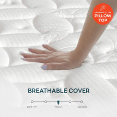 Vista Comfort Pillow Top Bonnell Spring Mattress