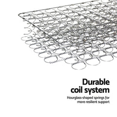 Vista Comfort Pillow Top Bonnell Spring Mattress