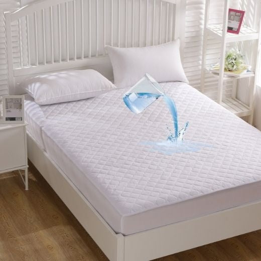 Fitted Waterproof Mattress Protector – Quilted with TPU Backing