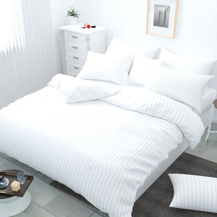 Cotton Satin Stripes Duvet